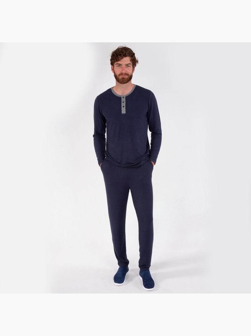 Camisetas homewear hombre Azul marino - Kiabi