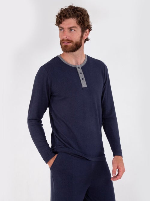 Camisetas homewear hombre Isotoner - Kiabi Camisetas homewear hombre Isotoner - Kiabi