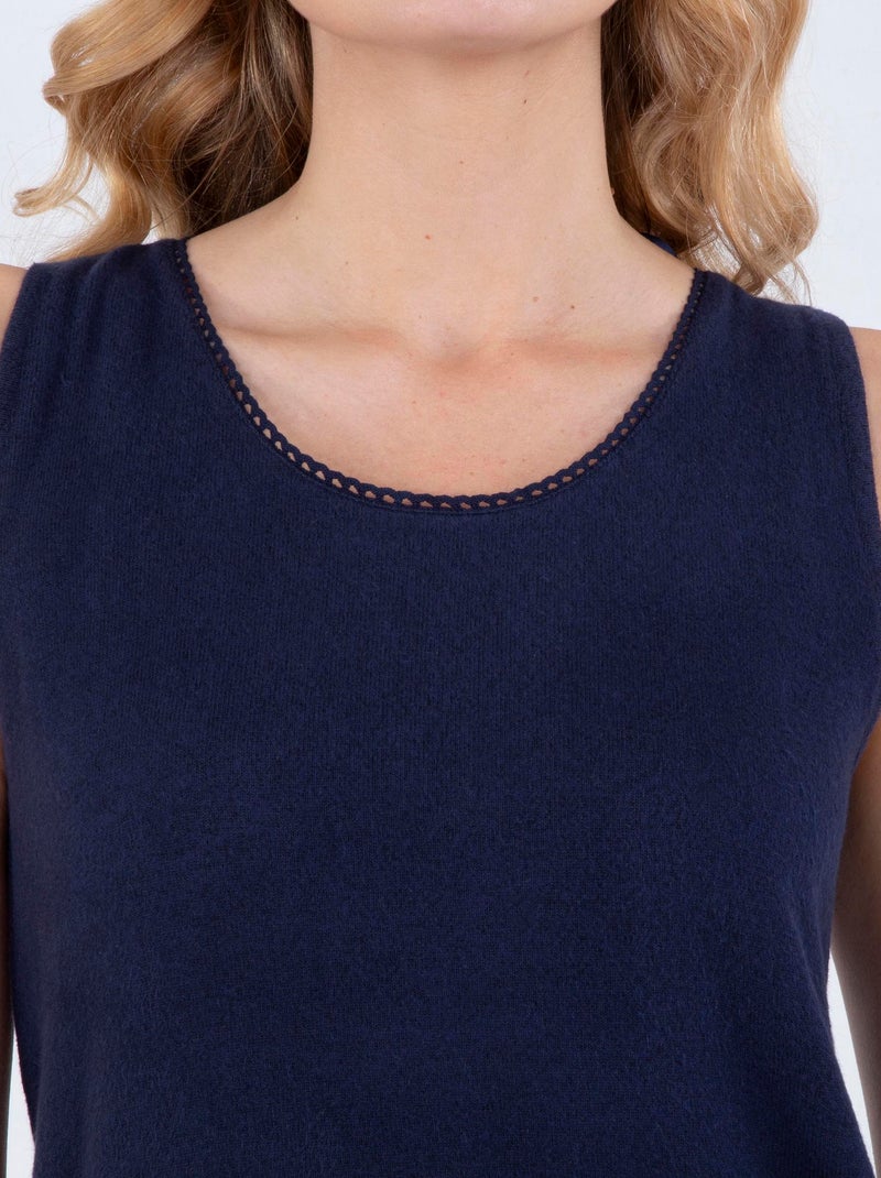 Camisetas homewear mujer Isotoner Azul marino - Kiabi