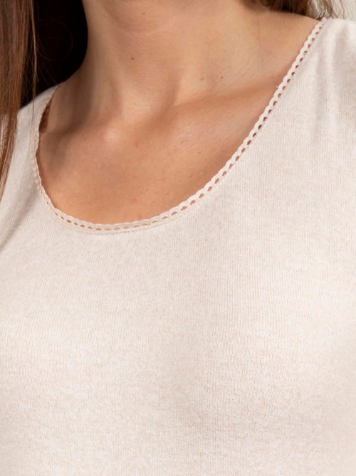 Camisetas homewear mujer Isotoner - Kiabi