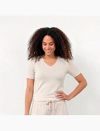 Camisetas homewear mujer Isotoner