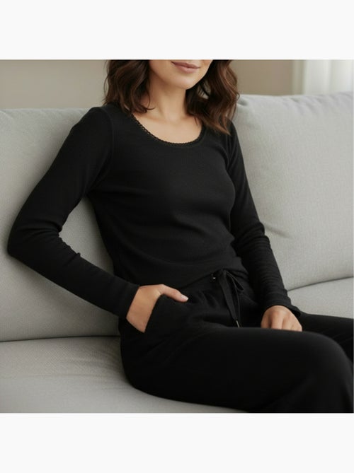 Camisetas homewear mujer Isotoner - Kiabi Camisetas homewear mujer Isotoner - Kiabi