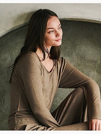 Camisetas homewear mujer isotoner