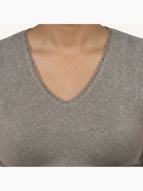 Camisetas homewear mujer isotoner - Kiabi Camisetas homewear mujer isotoner - Kiabi