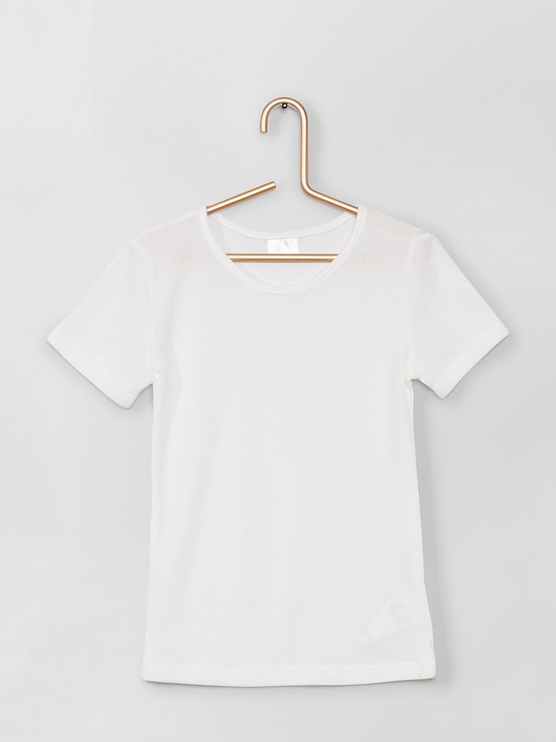 Camisetas interiores Thermolactyl 'Damart' Grado 2 - Pack de 2 blanco - Kiabi