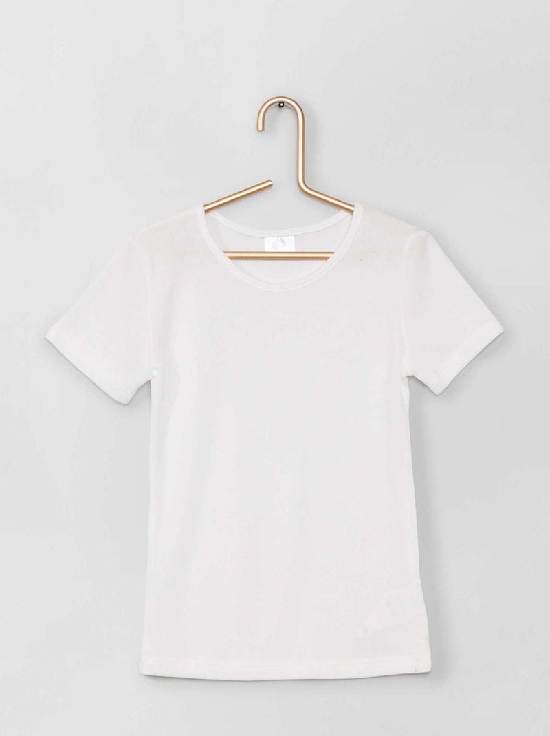 Camisetas interiores Thermolactyl 'Damart' Grado 2 - Pack de 2 blanco - Kiabi