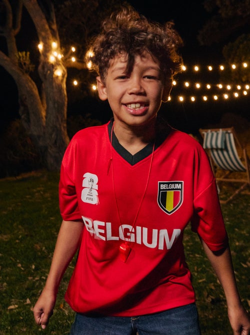 Camisetas oficiales de la Copa Mundial de la FIFA 26™ - Bélgica - Kiabi Camisetas oficiales de la Copa Mundial de la FIFA 26™ - Bélgica - Kiabi