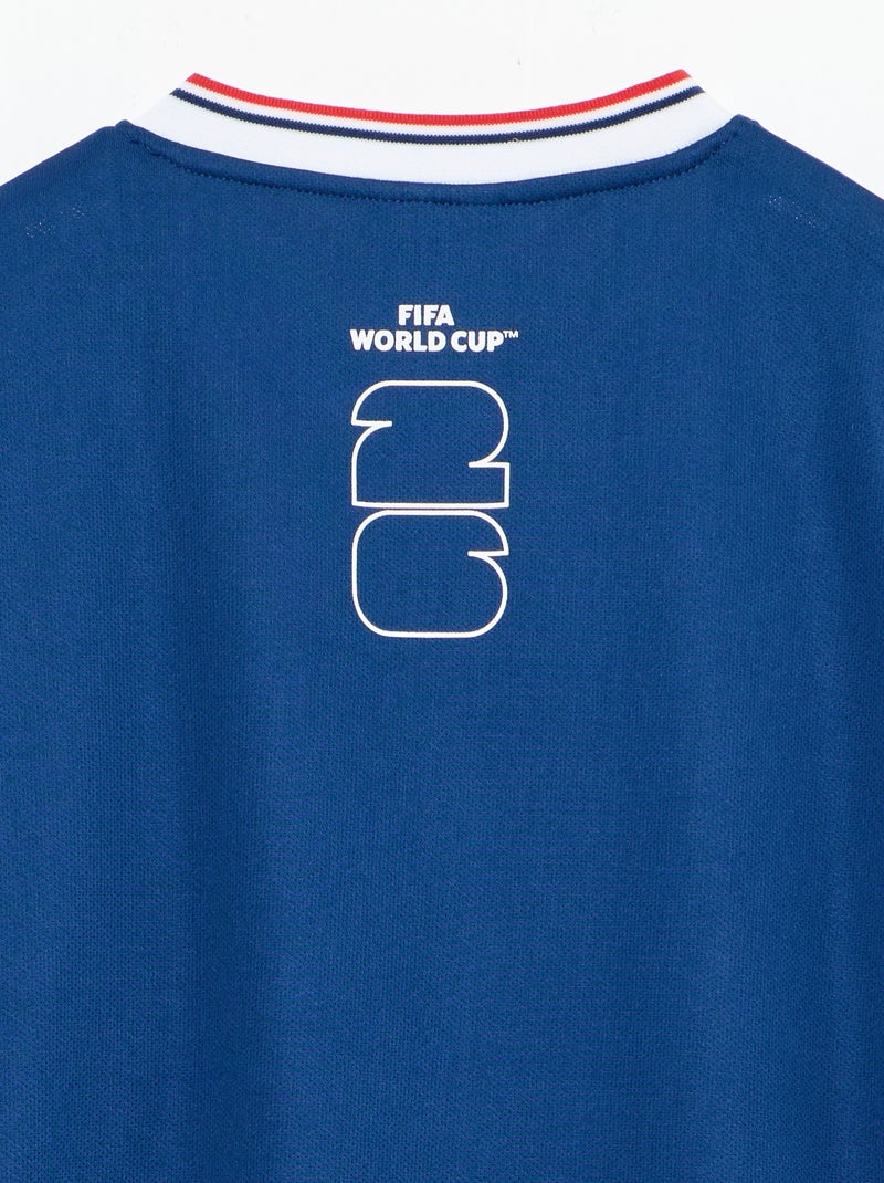 Camisetas oficiales de la Copa Mundial de la FIFA 26™ - Brasil Azul - Kiabi