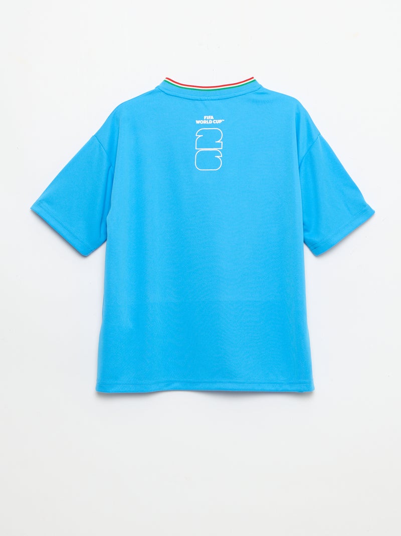 Camisetas oficiales de la Copa Mundial de la FIFA 26™ - Brasil Azul - Kiabi