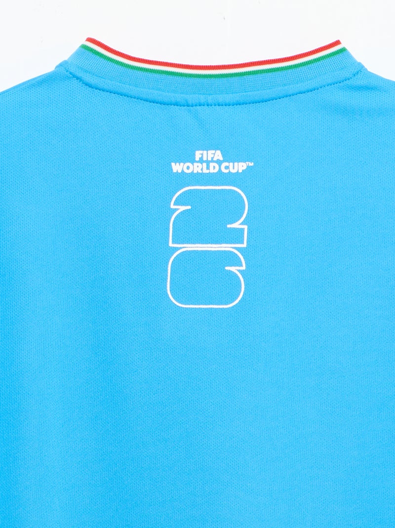 Camisetas oficiales de la Copa Mundial de la FIFA 26™ - Brasil Azul - Kiabi