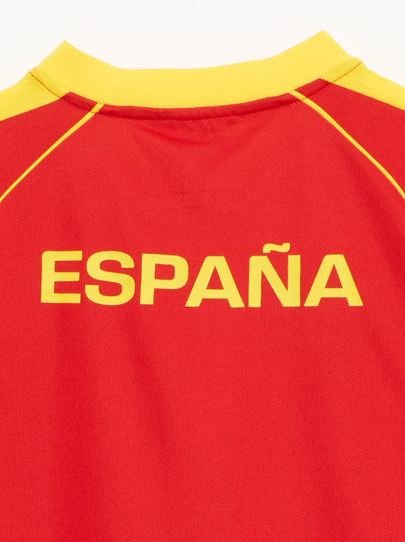 Camisetas oficiales de la Copa Mundial de la FIFA 26™ - España Rojo - Kiabi