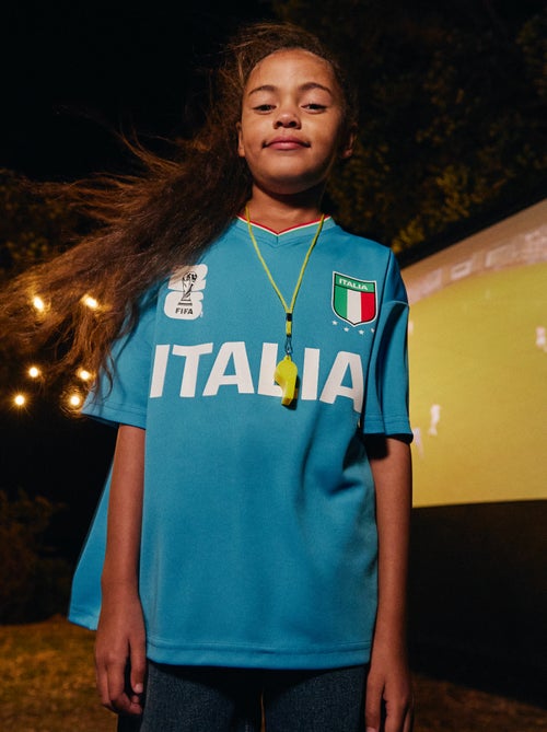 Camisetas oficiales de la Copa Mundial de la FIFA 26™ - Italia - Kiabi Camisetas oficiales de la Copa Mundial de la FIFA 26™ - Italia - Kiabi