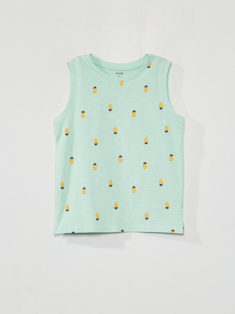 Camisetas sin mangas AZUL - Kiabi