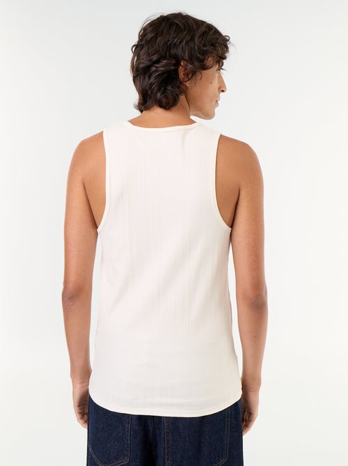 Camisetas sin mangas de punto acanalado - Kiabi