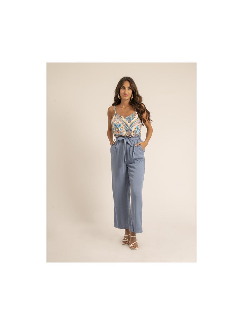 Camisola con motivos FARIZA Azul - Kiabi