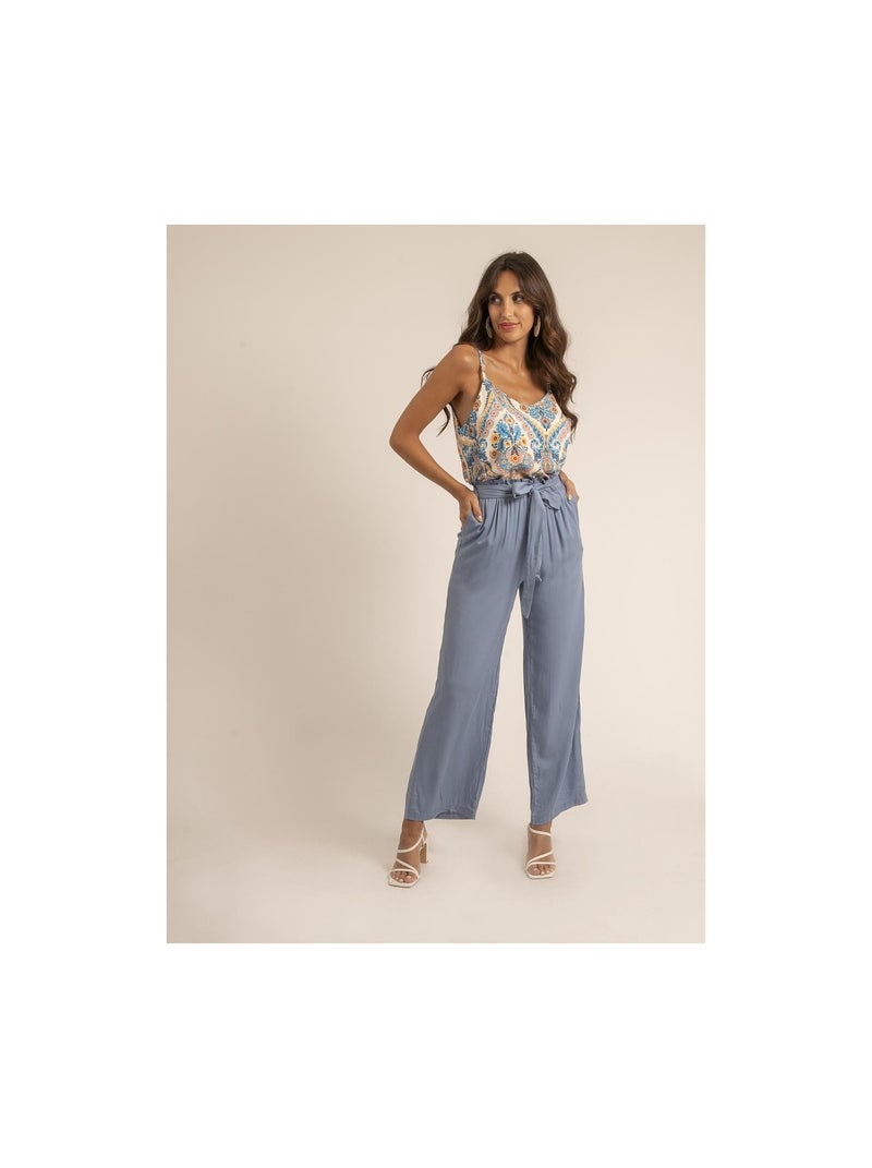 Camisola con motivos FARIZA Azul - Kiabi