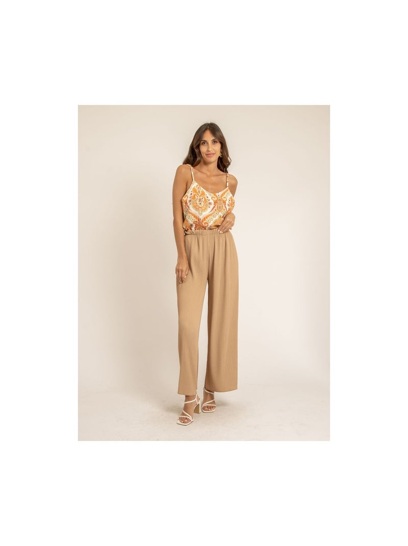 Camisola con motivos FARIZA Naranja - Kiabi