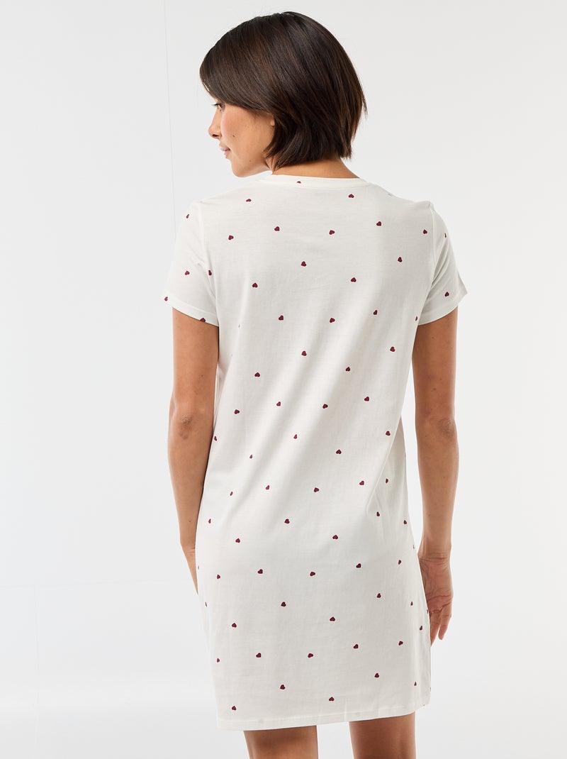 Camisón Blanco - Kiabi