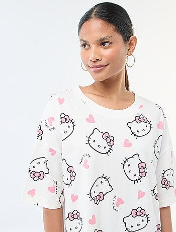 Camisón camiseta 'Hello Kitty'
