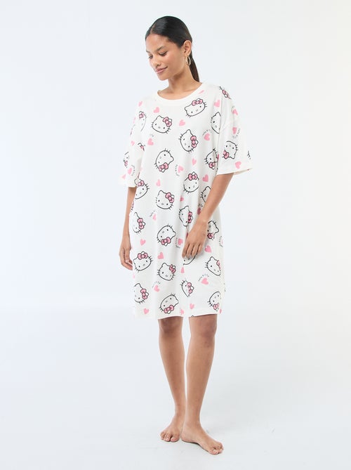 Camisón camiseta 'Hello Kitty' - Kiabi