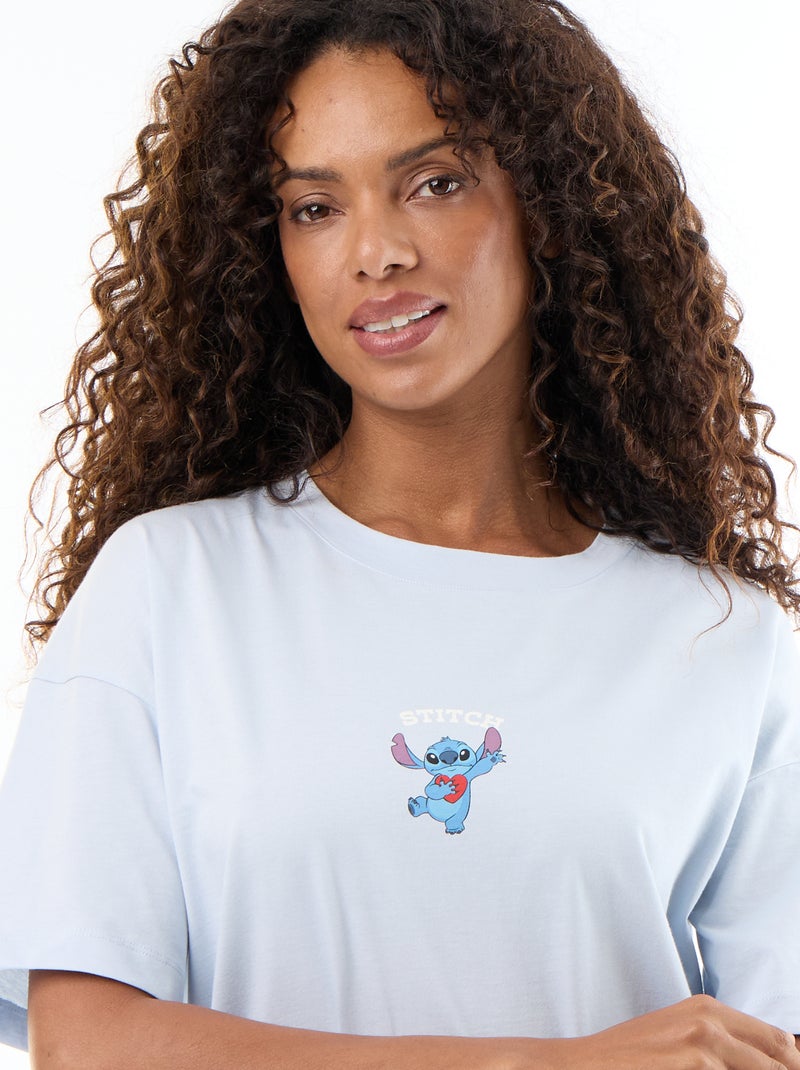 Camisón camiseta 'Winnie' Azul - Kiabi