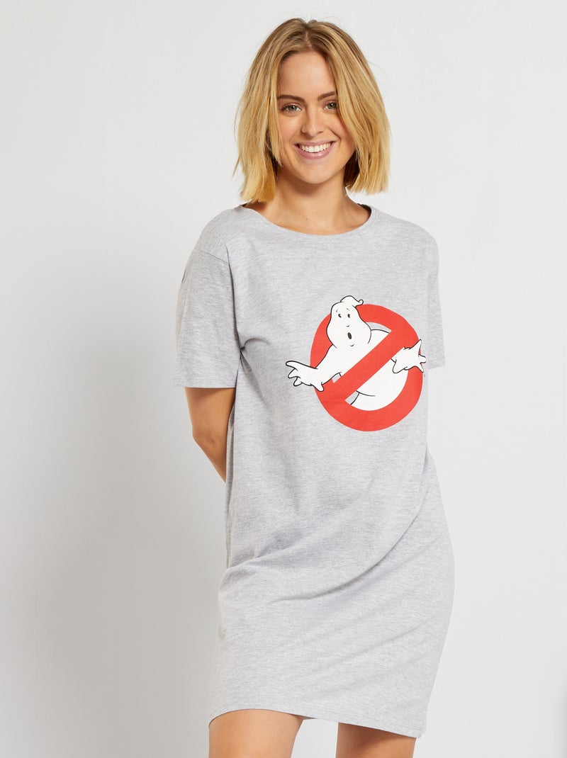 Camisón 'Cazafantasmas' gris chiné - Kiabi