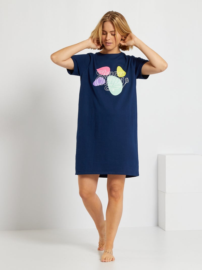 Camisón 'Chupa Chups' azul marino - Kiabi