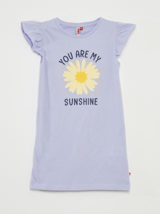 Camisón con volantes