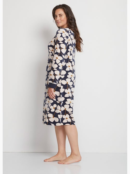 Camisón corto de manga larga - Afibel - Kiabi