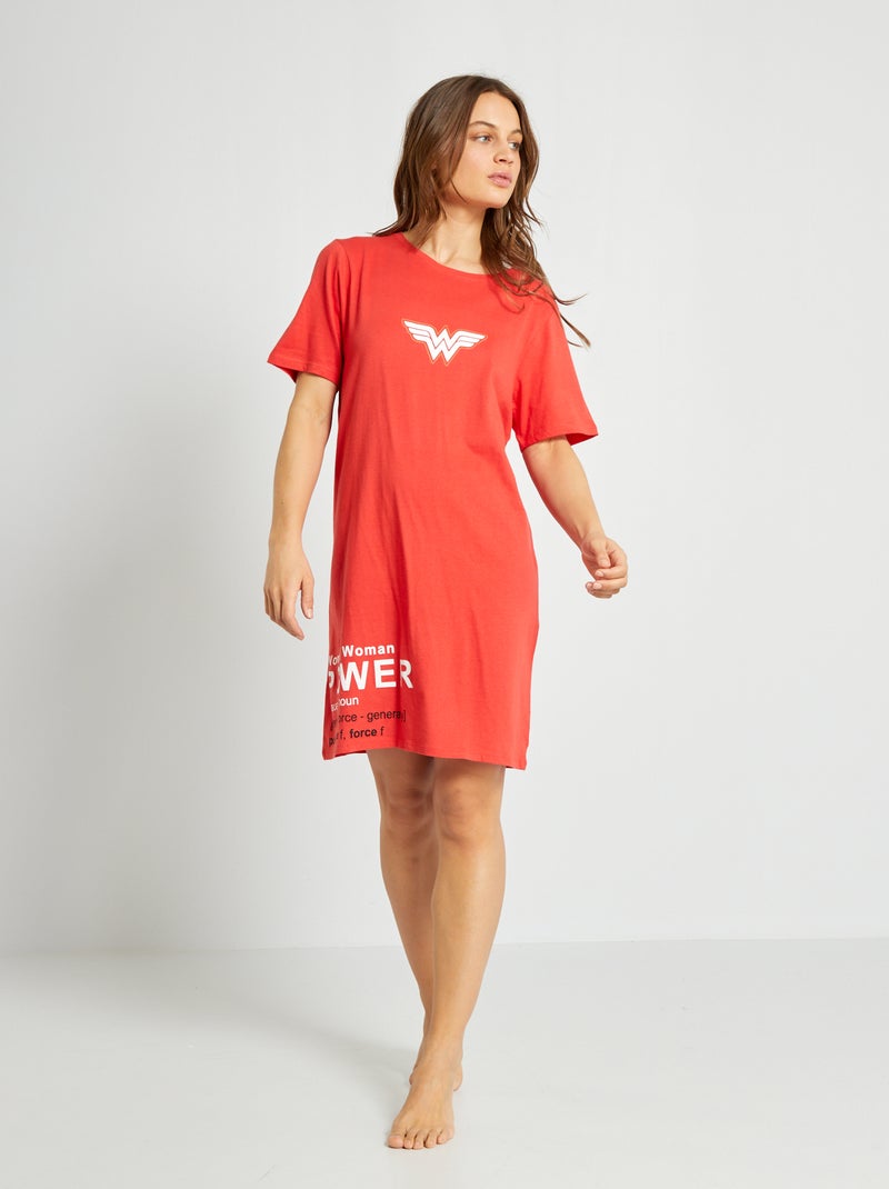 Camisón 'DC Comics Original' rojo - Kiabi