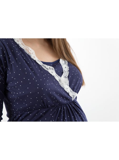 Camisón de embarazo y lactancia JULIETTE 'Bogema' - Kiabi