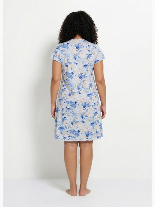 Camisón de encaje de algodón - Afibel - Kiabi