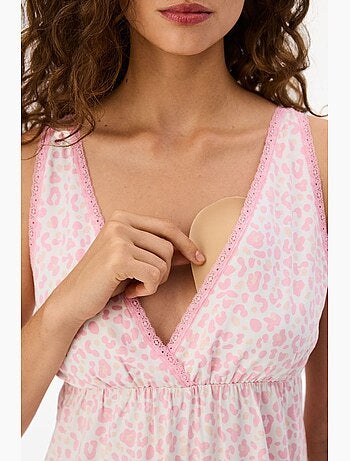 Camisón de encaje leopardo penti