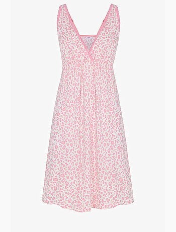 Camisón de encaje leopardo penti