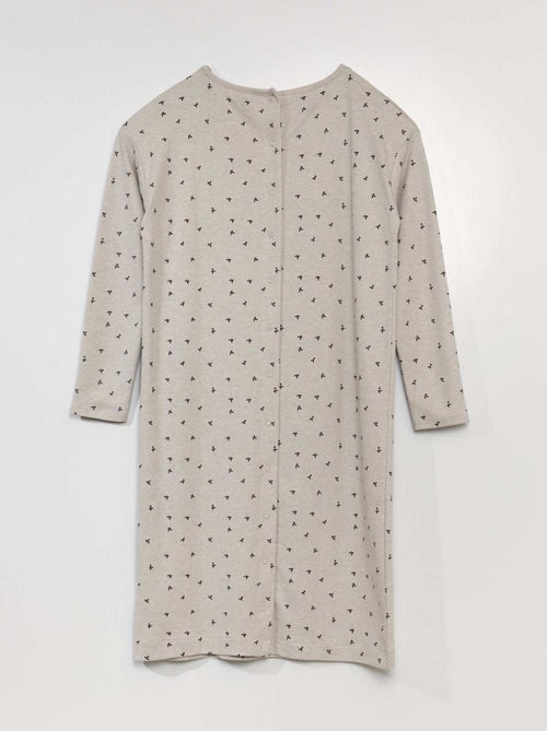 Camisón de jersey - colección fácil de poner - Kiabi