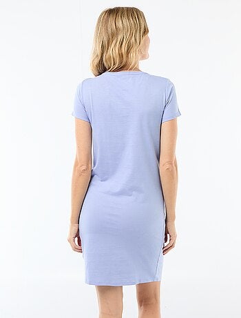 Camisón de lactancia con mensaje