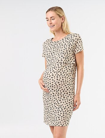 Camisón de lactancia con mensaje