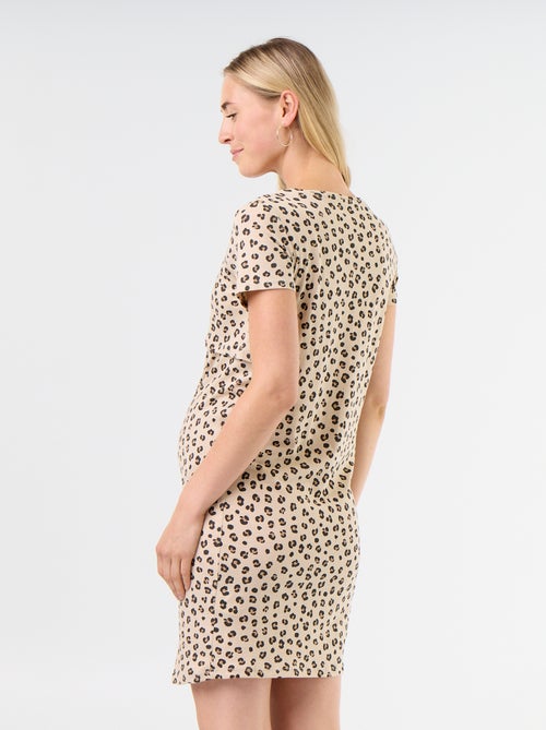 Camisón de lactancia con mensaje - Kiabi Camisón de lactancia con mensaje - Kiabi