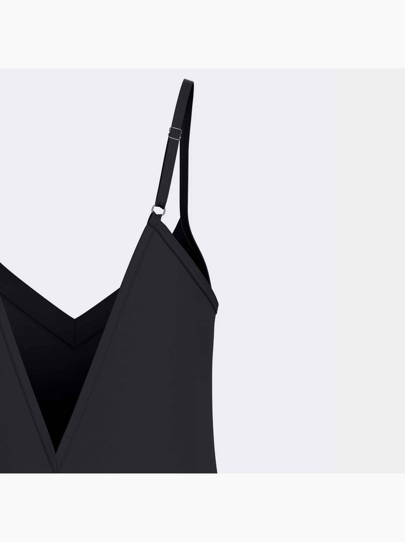Camisón de lyocell para mujer | Impetus Azul marino - Kiabi