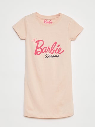 Camisón de manga corta 'Barbie'