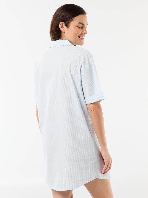 Camisón de maternidad abotonado - Kiabi