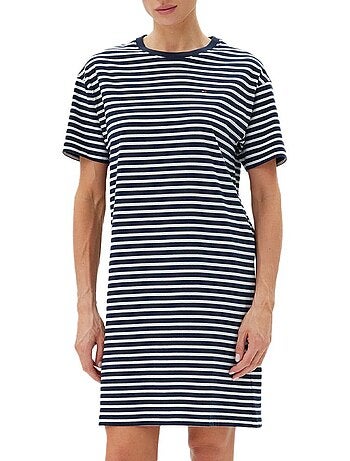 Camisón de Mujer Tommy Hilfiger a Rayas - Talla XL