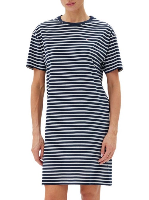 Camisón de Mujer Tommy Hilfiger a Rayas - Talla XL - Kiabi Camisón de Mujer Tommy Hilfiger a Rayas - Talla XL - Kiabi