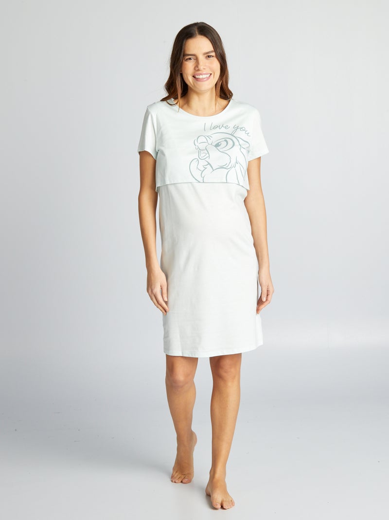 Camisón de premamá VERDE - Kiabi