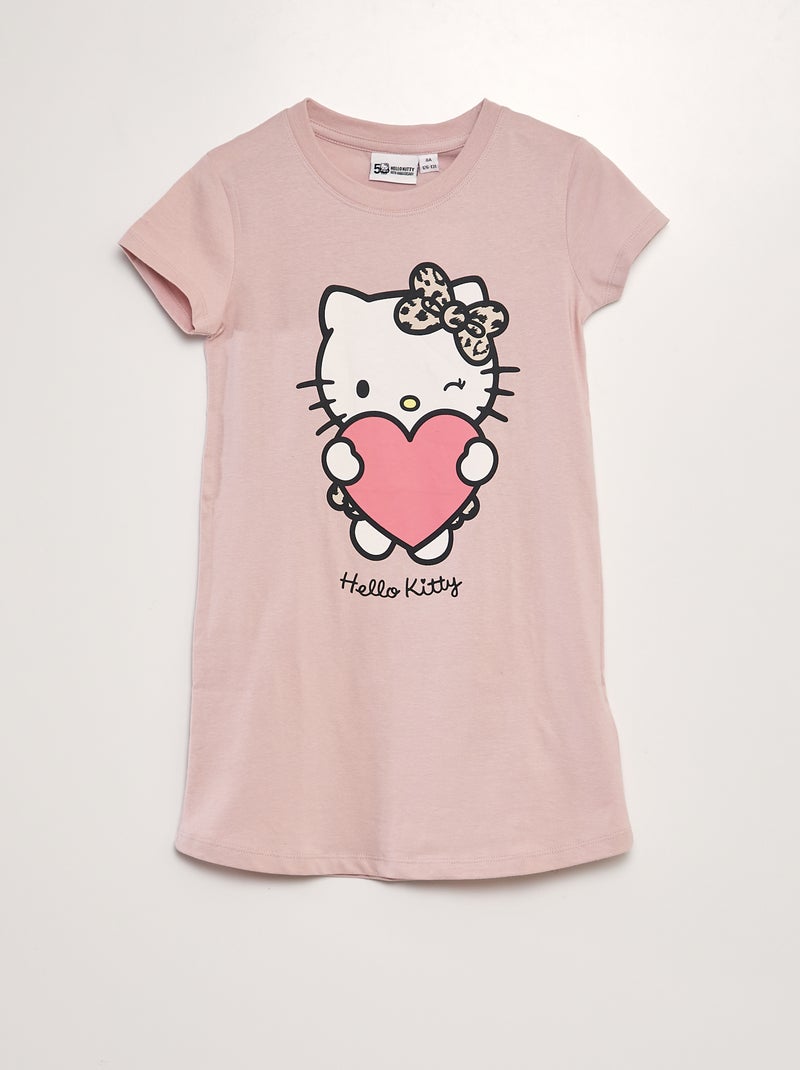 Camisón de punto 'Hello Kitty' ROSA - Kiabi