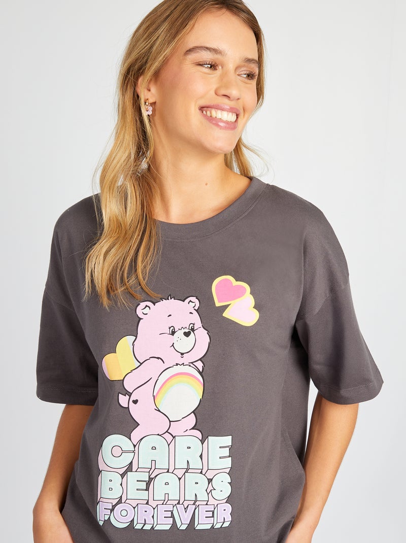 Camisón de punto 'Osos amorosos' GRIS - Kiabi
