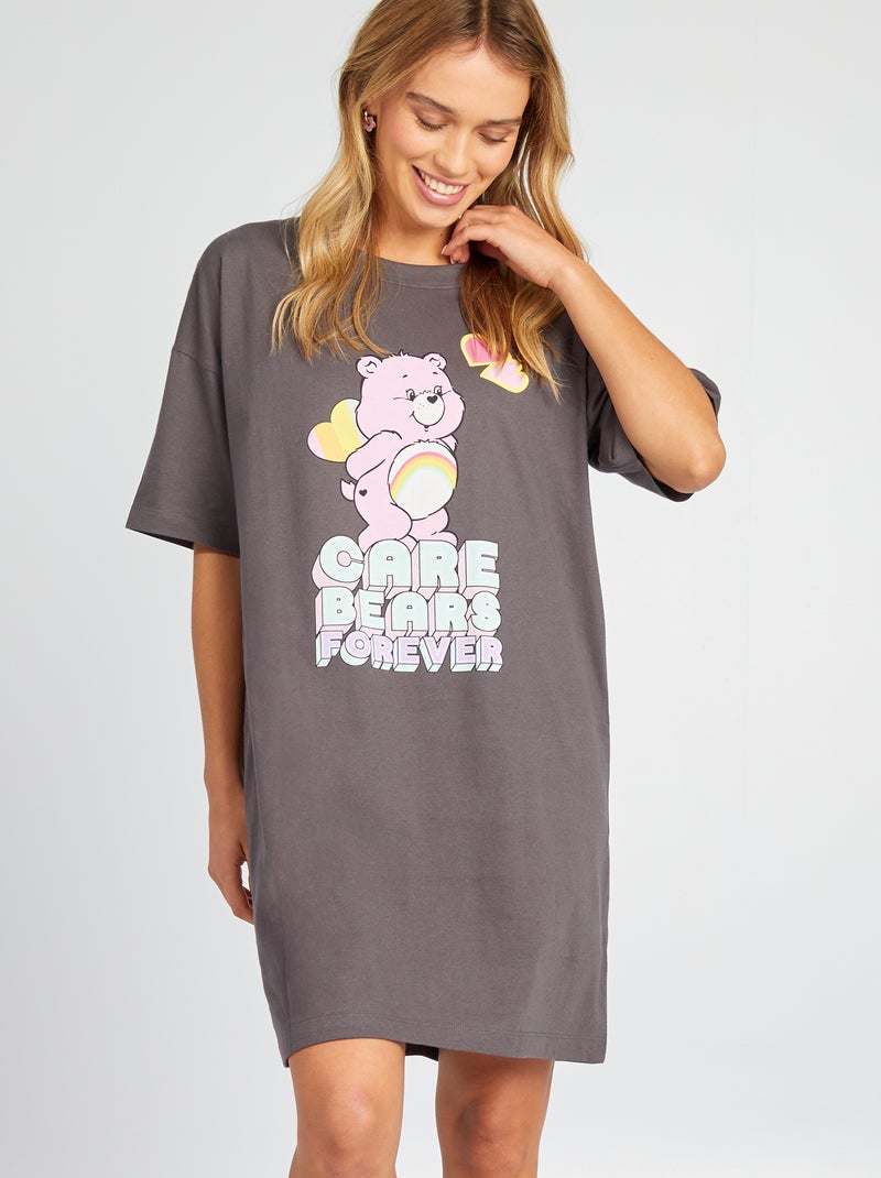 Camisón de punto 'Osos amorosos' GRIS - Kiabi