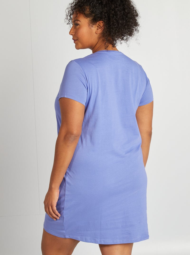 Camisón de punto PURPURA - Kiabi