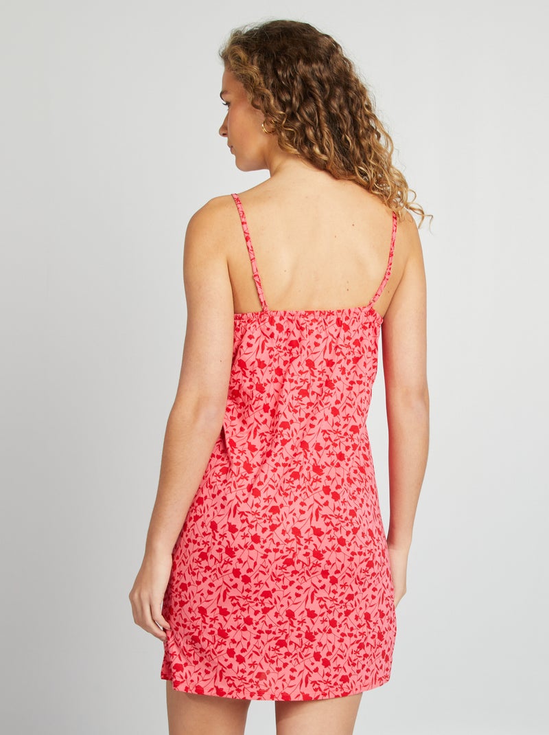 Camisón de tirantes finos ROSA - Kiabi