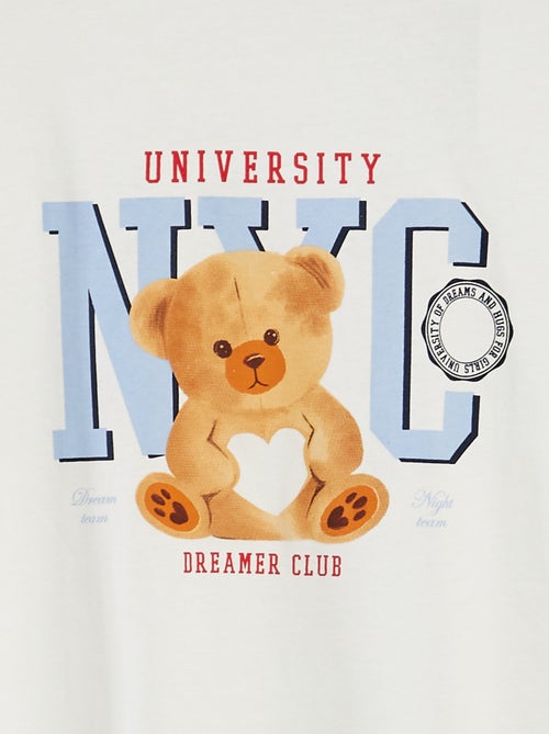 Camisón estampado - Kiabi